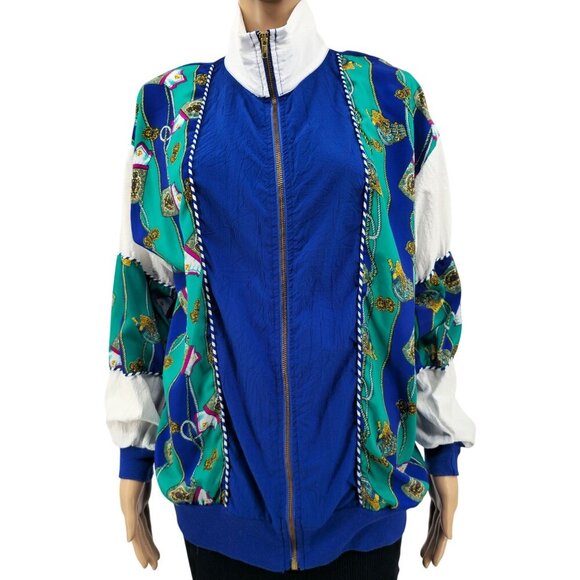 Vintage Silver Threads Windbreaker Jacket Women's Small - Picture 10 of 10